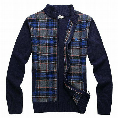 Pull Veste Burberry Homme Pas Cher